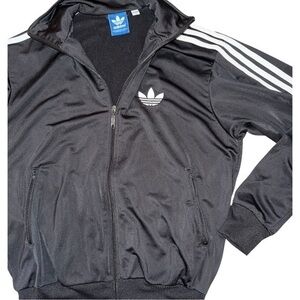 ▶️ Adidas ◀️ Track Jacket Mens  Medium Originals White 3 Stripes